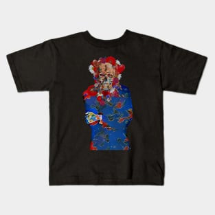 Skull Flower Power Immigrant Kids T-Shirt